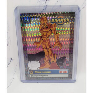 Digimon Upper Deck 1999 Bandai Holo Prism Meramon 24 of 34